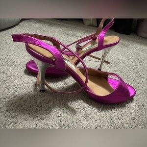 Vibrant Strappy Heels